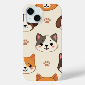 iPhone 15 Gehäuse / Katzen und Hund Case-Mate iPhone Hülle