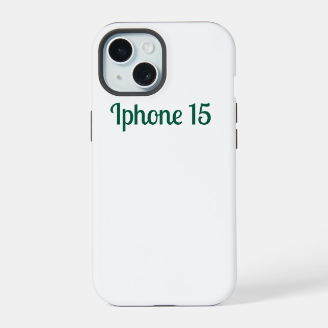 IPhone 15 Hülle (Rückseite)