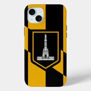 iPhone 15 Plus Case-Mate, Baltimore-Flagge Case-Mate iPhone Hülle