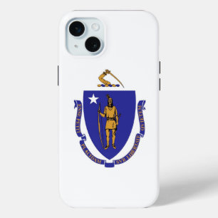 iPhone 15 Plus Case-Mate, Flagge Massachusetts Case-Mate iPhone Hülle