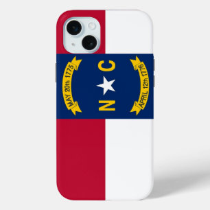 iPhone 15 Plus Case-Mate, Flagge North Carolina Case-Mate iPhone Hülle