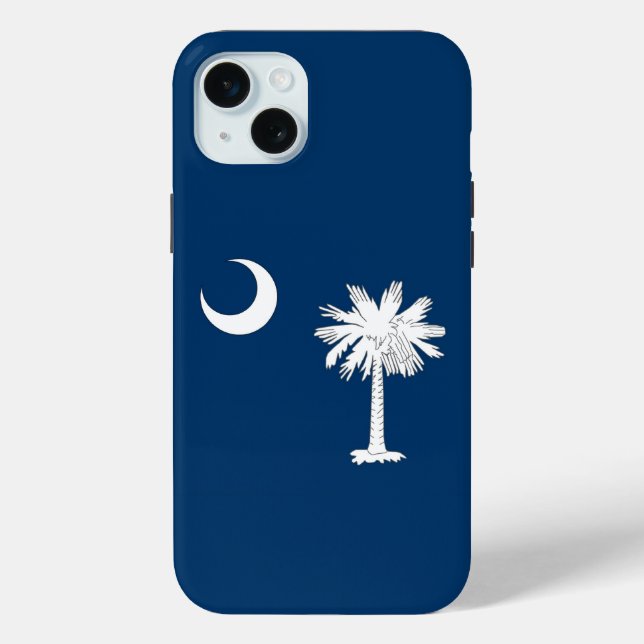iPhone 15 Plus Case-Mate, Flagge von South Carolin Case-Mate iPhone Hülle (Rückseite)