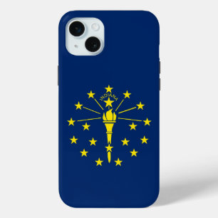 iPhone 15 Plus Case-Mate, Indiana-Flagge Case-Mate iPhone Hülle