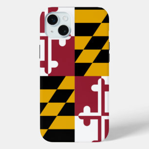 iPhone 15 Plus Case-Mate, Maryland-Flagge Case-Mate iPhone Hülle