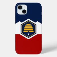 iPhone 15 Plus Case-Mate, Utah neue Staatsflagge