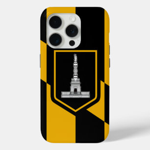 iPhone 15 Pro Case-Mate, Baltimore Flagge Case-Mate iPhone Hülle