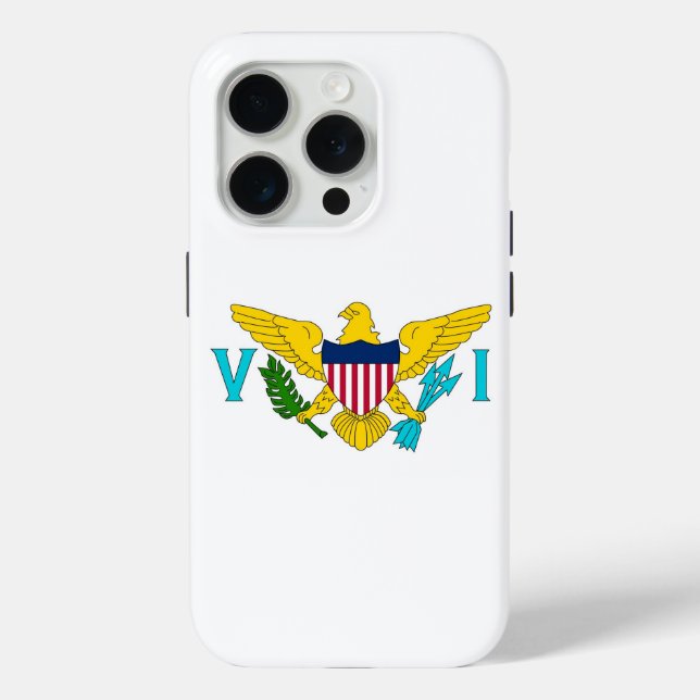 iPhone 15 Pro Case-Mate, Flagge der Amerikanischen Case-Mate iPhone Hülle (Rückseite)