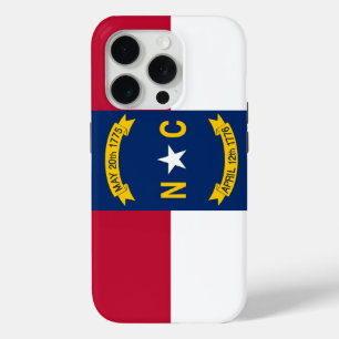 iPhone 15 Pro Case-Mate, Flagge North Carolina Case-Mate iPhone Hülle