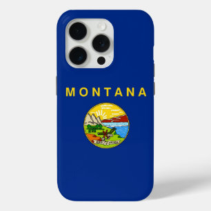 iPhone 15 Pro Case-Mate, Montana-Flagge Case-Mate iPhone Hülle
