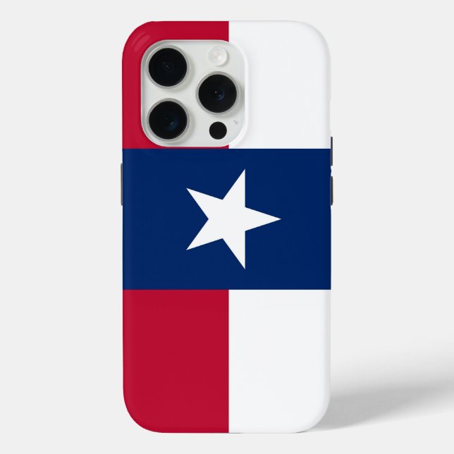 iPhone 15 Pro Case-Mate, Texas-Flagge Case-Mate iPhone Hülle (Rückseite)
