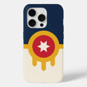 iPhone 15 Pro Case-Mate, Tulsa-Flagge Case-Mate iPhone Hülle