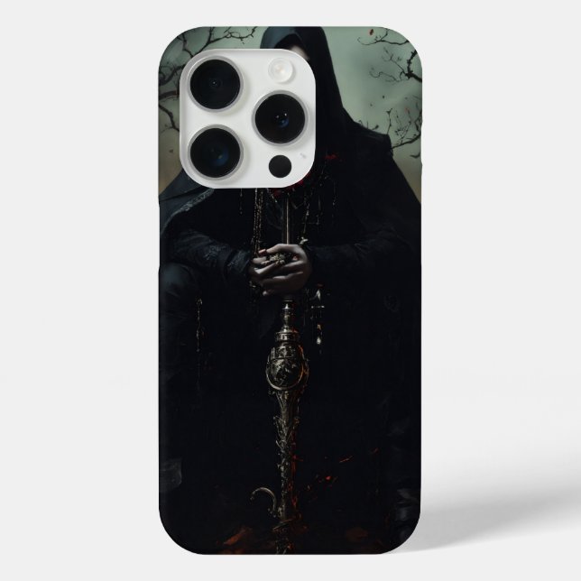 iPhone 15 Pro Fall mit Death Metal Artwork Case-Mate iPhone Hülle (Rückseite)
