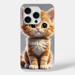 iPhone 15 Pro Gehäuse mit adorable Cat Design Case-Mate iPhone Hülle