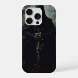 iPhone 15 Pro Hülle mit Death Metal Artwork