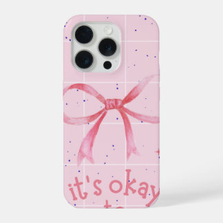 Iphone 15 Pro Hülle mit einem Banddesign