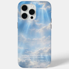iPhone 15 Pro Max-Hülle • Leuchtende Wolken Schrif Case-Mate iPhone Hülle