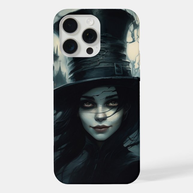 iPhone 15 Pro Max - Schwarze Hüte 4 Hülle (Rückseite)