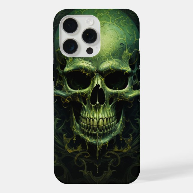 iPhone 15 Pro Max -Skull Hülle (Rückseite)