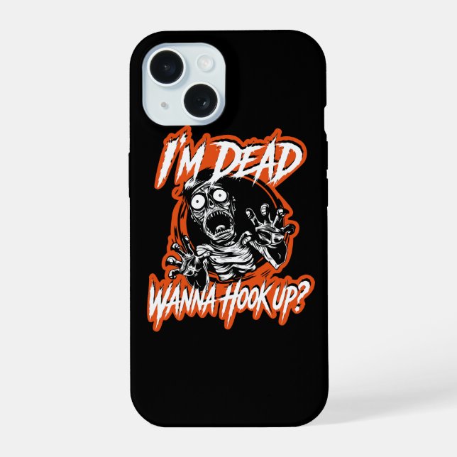 iPhone 15 Slim Fit Halloween-Hülle  Hülle (Rückseite)