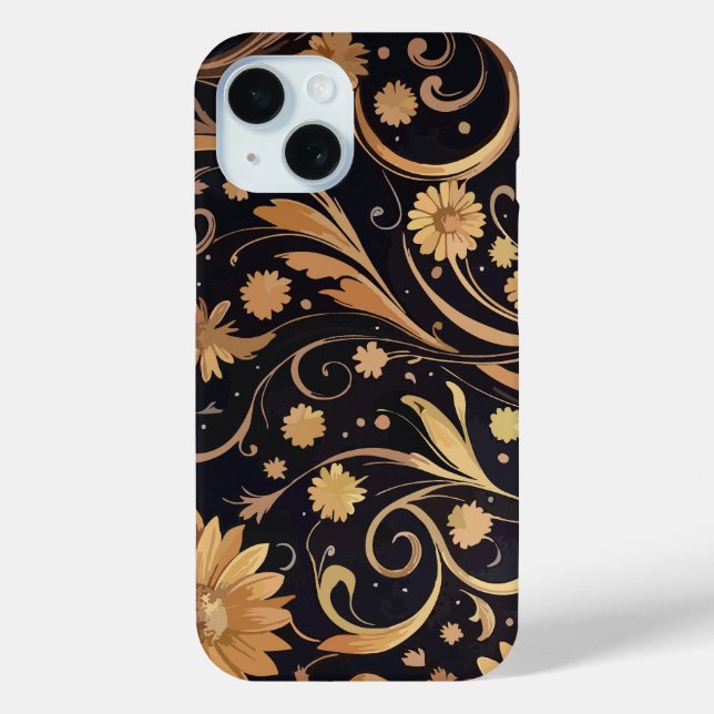 iPhone 15 stilvoll & trendy Cover (Rückseite)