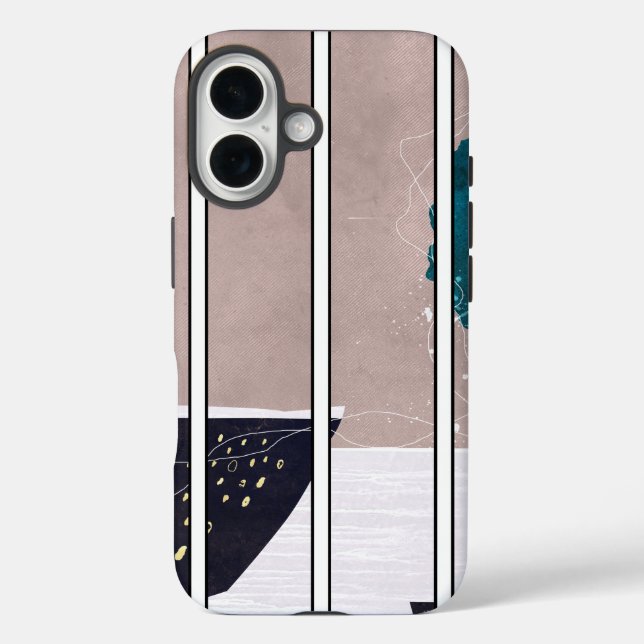 iPhone 16 abstraktes Case-Design Case-Mate iPhone Hülle (Rückseite)