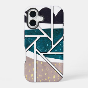 iPhone 16 abstraktes Case-Design Hülle