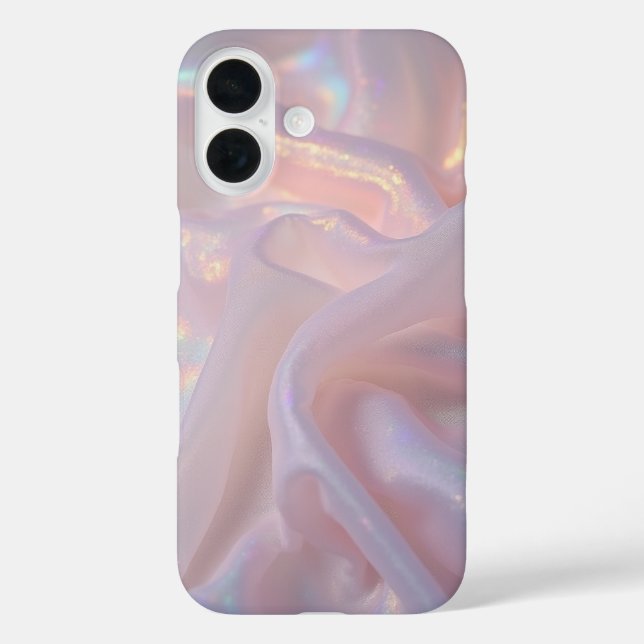 iPhone 16 Gehäuse mit sanftem Hologramm Case-Mate iPhone Hülle (Rückseite)