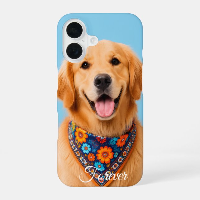iPhone 16: Golden Retriever Hülle iPhone 16 Hülle (Rückseite)
