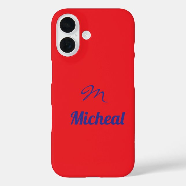 Iphone 16 Hülle (Rückseite)