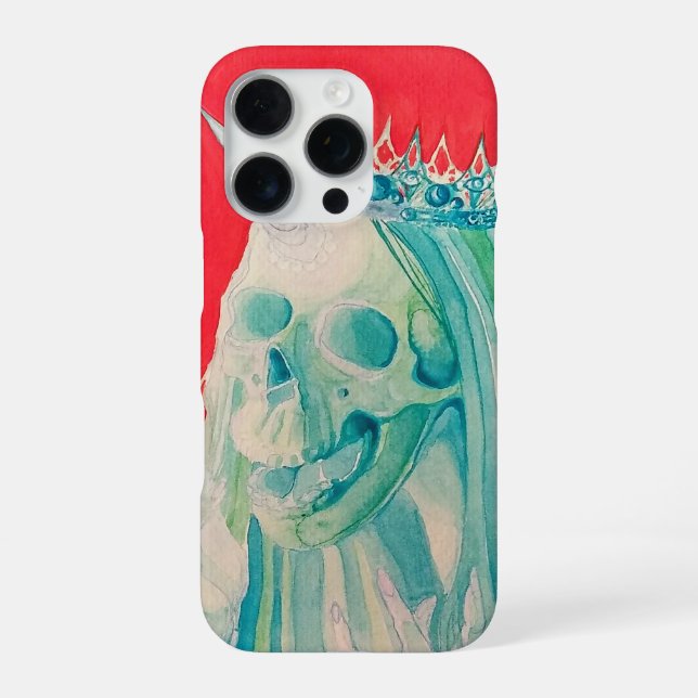 iPhone 16 Hülle Red Fury Originalkunst iPhone 16 Pro Hülle (Rückseite)