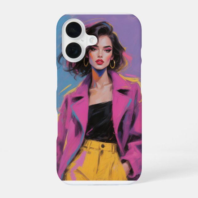 iPhone 16 Minimal Case Hülle (Rückseite)