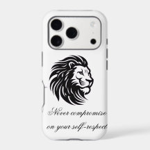"iPhone 16 Motivational Case – Don't Compromise On
