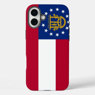 iPhone 16 Plus Case-Mate, georgische Flagge Hülle