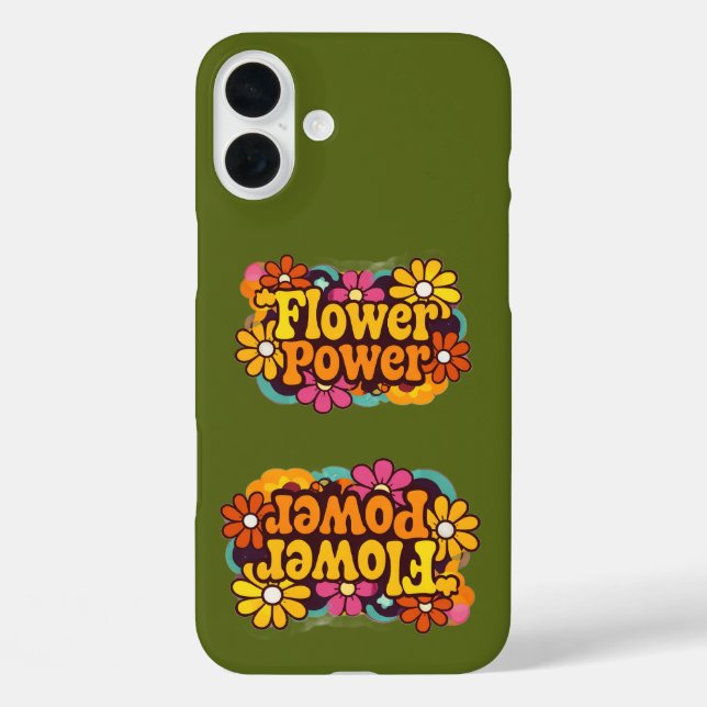 iPhone 16 Pro Hüllen | Elektronik | Retro Floral (Rückseite)