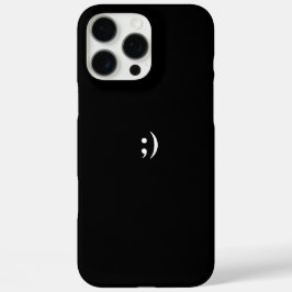 iPhone 16 Pro Max Case Black Simple