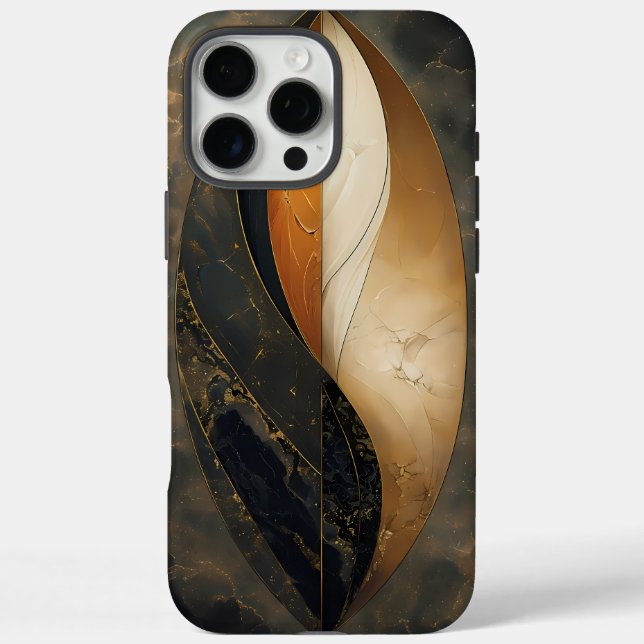 iPhone 16 Pro Max Fall mit Abstrakter kosmischer K Case-Mate iPhone Hülle (Rückseite)