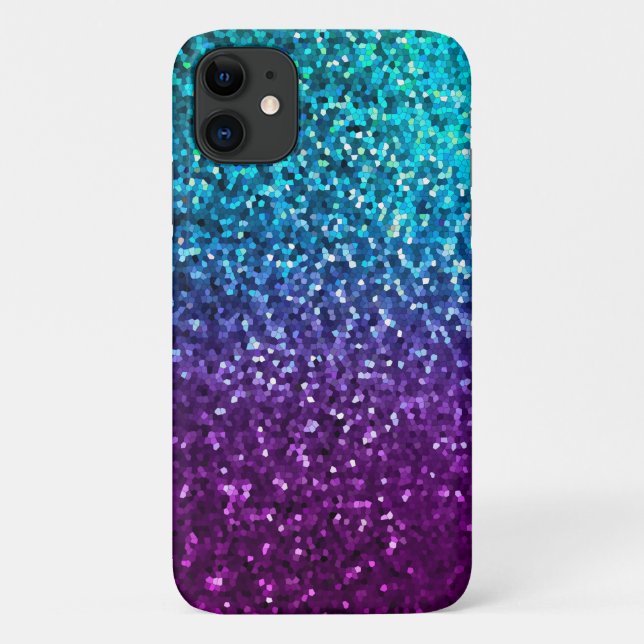 iPhone 4 Fall-Mosaik-Schein-Beschaffenheit Case-Mate iPhone Hülle (Rückseite)