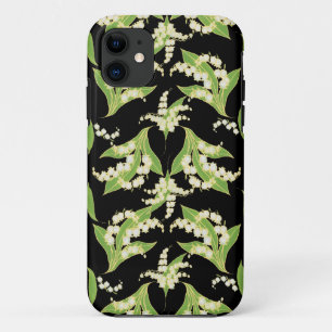 iPhone 5/5 Xtreme Case Lilies of the Valley Black