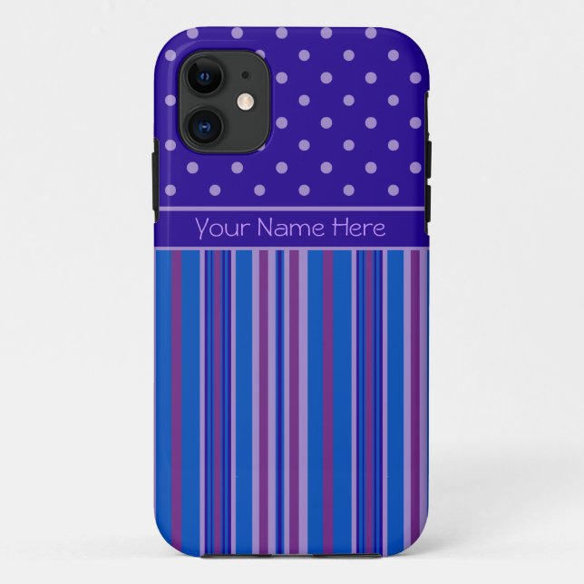 iPhone 5/5s Fall zu personalisieren: Streifen, Pol Case-Mate iPhone Hülle (Rückseite)