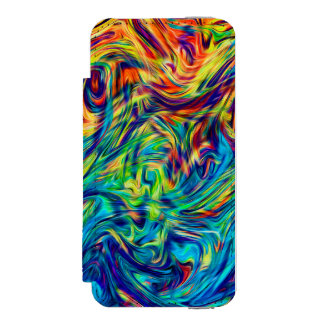 iPhone 5/5s Geldbörsen-Kasten-Flüssigkeits-Farben Incipio Watson™ iPhone 5 Geldbörsen Hülle