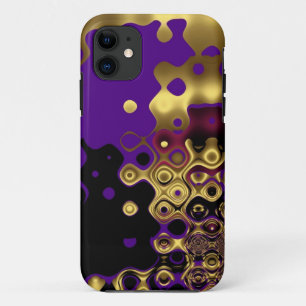 iPhone 5 Abstrakte Lila Gold Case-Mate iPhone Hülle