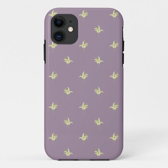 iPhone 5 Case Lilies of the Valley Mauve (Rückseite)