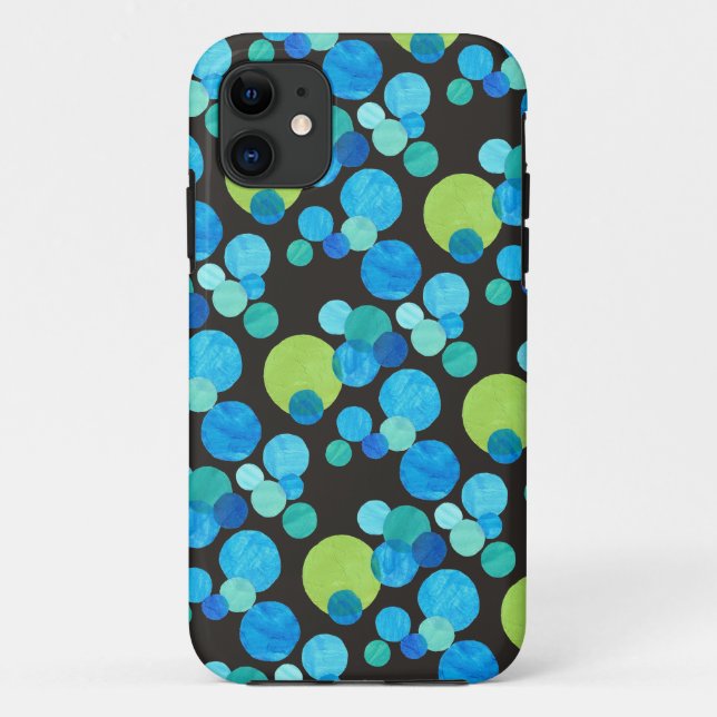iPhone 5 Case-Mate-Case, Blue Moons-Muster Case-Mate iPhone Hülle (Rückseite)