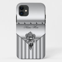 iPhone 5 Case-Mate Case Gray Look Lock