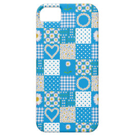 iPhone 5 Case-Mate Fall Daisychains Imitate Patchw Hülle