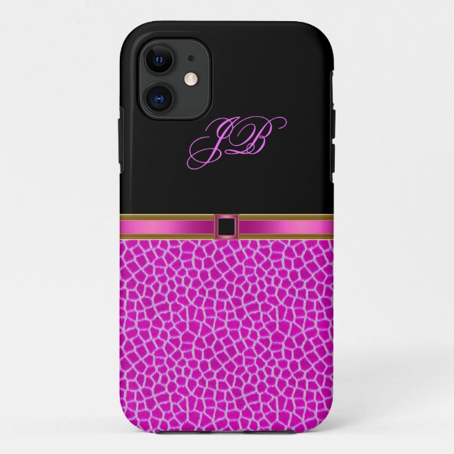 iPhone 5 Case-Mate Fall Wild Pink Black Hülle (Rückseite)