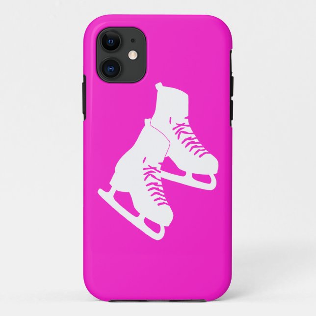 iPhone 5 Eis-Skate-Rosa Case-Mate iPhone Hülle (Rückseite)