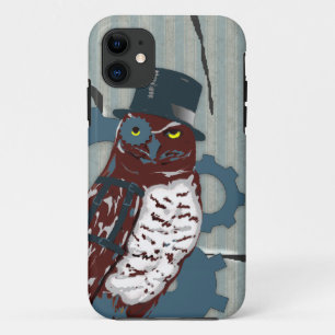 iPhone 5 Eule Fall-w/Steampunk auf Ripped Tapete Case-Mate iPhone Hülle