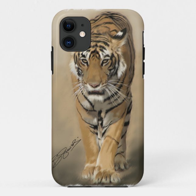 iPhone 5 Fall anpirschender Tigress Case-Mate iPhone Hülle (Rückseite)