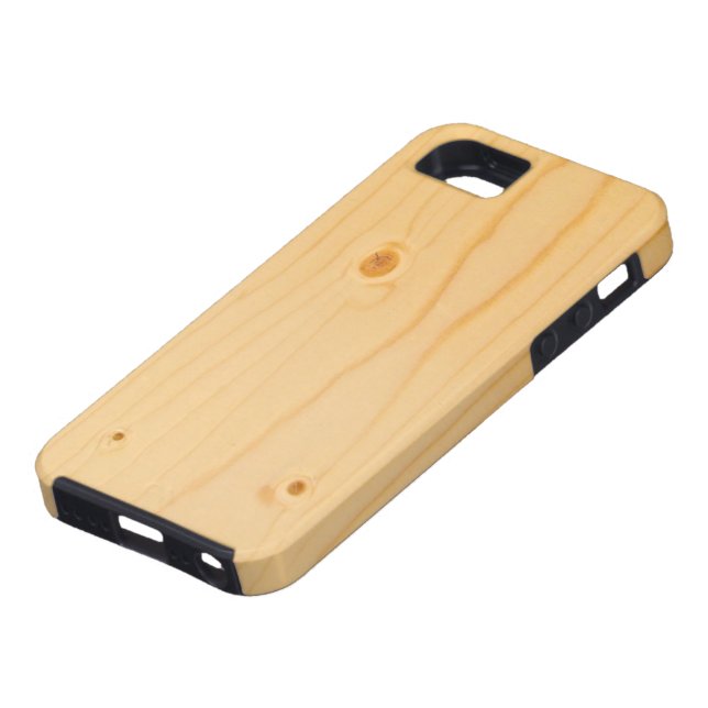iPhone 5 Fall - Holz - knorrige Kiefer Case-Mate iPhone Hülle (unten)